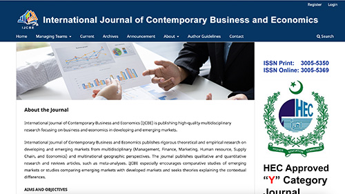 IJCBE journal website