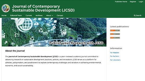 JCSD journal website
