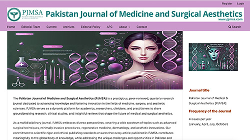 PJMSA journal website