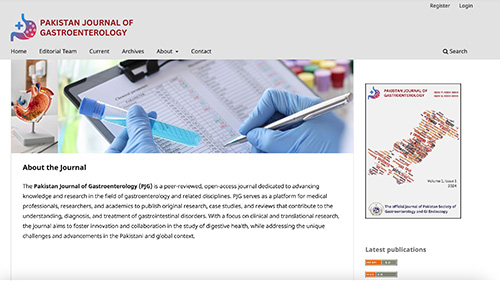 Pakistan Journal of Gastroenterology